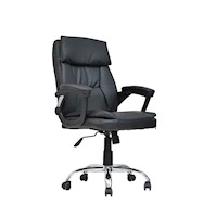 Silla de Oficina Giratoria Coot Negro Eco Ofideas